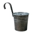 thumbnail image 1 of Almencla Hanging Flower Pot Bucket Bonsai Pot Garden Railing Planter Small Plants Holders with hole, 1 of 8
