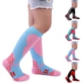 thumbnail image 4 of LIZENG Kids' Ski Socks for Boys & Girls Thermal Socks with Non Grips Colorful Ankle Support Socks Toddler Girl Show Socks, 4 of 5