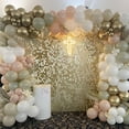 thumbnail image 5 of SoarDream 12 Panels Shimmer Wall Backdrop Light Gold Shimmer Wall Panels for Party Decor for Wedding, Anniversary, Birthday, Engagement and Party., 5 of 5