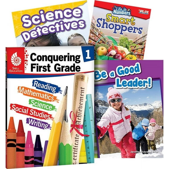 Learn-At-Home: Conquering First Grade, 4-Book Set (Other)