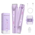thumbnail image 1 of Afeitadora eléctrica Glowshave 2 en 1 para mujer, color morado, 1 of 7