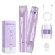 thumbnail image 1 of Afeitadora eléctrica para mujer (2025), Glowshave 2 en 1, afeitadora corporal para mujer, afeitadora eléctrica para bikini, recortadora corporal para uso en seco y húmedo para el hogar (morado), 1 of 5