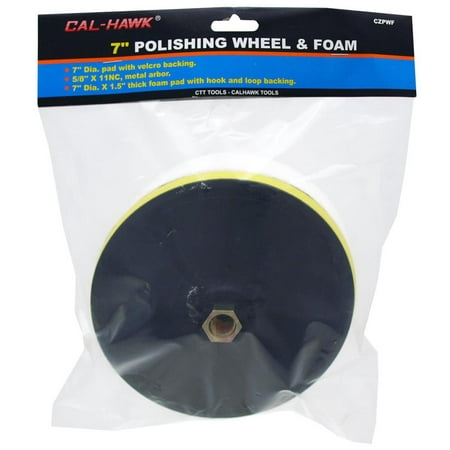 7" Polishing Wheel & Foam