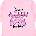 thumbnail image 4 of Inktastic Dad's Gaming Buddy- Pink Controller Boys or Girls Long Sleeve Toddler T-Shirt, 4 of 5