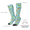 thumbnail image 5 of Knee High Socks for Men and Women, World Travel1 Althletic Compression Socks, Support Long Tube Socks for Outdoor Sport, Calf Socks, High Stockings for Women Men, 5 of 7