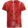 thumbnail image 2 of Halloween Skinned Alive Horror Movie Costume All Over Mens T Shirt Multi MD, 2 of 2