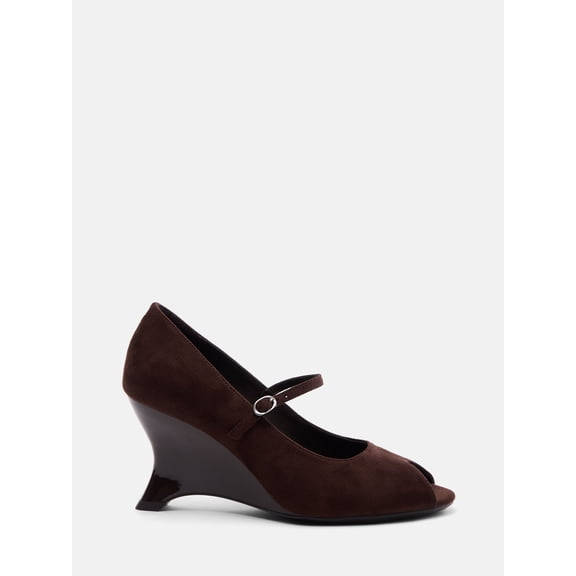 Scoop Women's Mary Jane Dress Wedge Heels