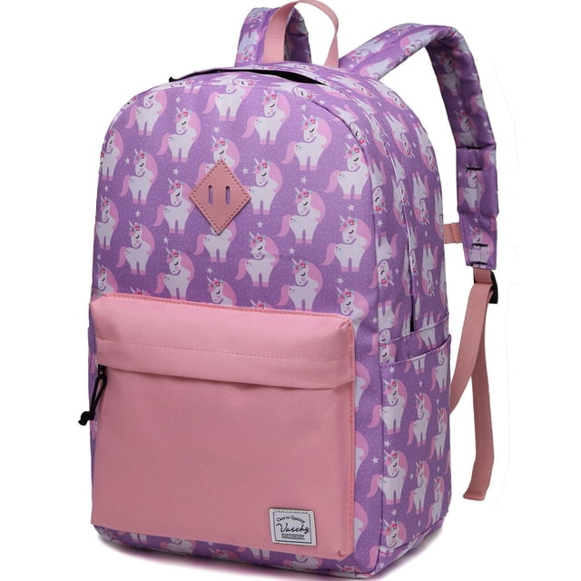 Mochila VASCHY para niñas, preescolar, jardín de infantes, rosa