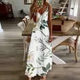 thumbnail image 2 of Summer Savings Clearance! Enjoytime Womens Plus Size Beach Dresses Fashion Boho Floral Print V Neck Dress Sleeveless Spaghetti Strap A-Line Summer Dresses for Women 2024, 2 of 5