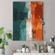 thumbnail image 4 of Qisvanset 12x16 Inch Abstract Swirl Canvas Print Wall Art, 4 of 5