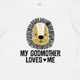 thumbnail image 4 of Inktastic My Godmother Loves Me Godson Lion Boys Baby T-Shirt, 4 of 5