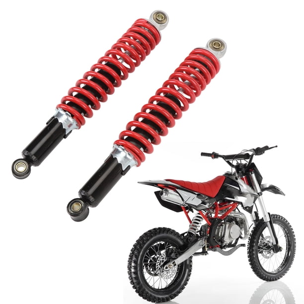 Amortiguador De Motocicleta De 350 Mm, Absorción De Impactos De aleación De Metal, Amortiguador De Suspensión De Comodidad De Conducción Mejorada Para Motos De Cross De 50 A