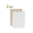 thumbnail image 2 of INSPIRE CHIC Women's Elastic Bra Hook Extensions 3 Rows 2 Pcs Skin Color 2 and White, 2 of 6