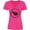 Hot Pink, variant on Inktastic French Horn Music Women's V-Neck T-Shirt