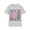 thumbnail image 2 of Botanical Elegance Tee - Floral Artistry - Unisex Softstyle T-Shirt, 2 of 11
