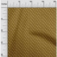 thumbnail image 2 of oneOone Rayon Dark Olive Green Fabric Minimal Retro Coin Craft Projects Decor Fabric Printed By The Yard 56 Inch Wide, 2 of 5