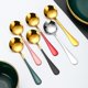 thumbnail image 3 of Cucharas de sopa de acero inoxidable Cterwk con mango largo, plateadas, 2 piezas, 6.3 pulgadas, 3 of 6