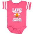 thumbnail image 3 of Inktastic Life is Better Around The Campfire Boys or Girls Baby Bodysuit, 3 of 5