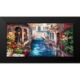 thumbnail image 2 of Lee, James 14x9 Black Modern Framed Museum Art Print Titled - Venice Bridge, 2 of 5
