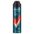 thumbnail image 1 of Desodorante antitranspirante en aerosol de larga duración Degree Advanced, ámbar amaderado, 3.8 oz, 1 of 3
