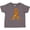 Charcoal, variant on Inktastic Leukemia Awareness with Orange Ribbon Made of Hearts Boys or Girls Toddler T-Shirt