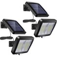 thumbnail image 1 of Solar Lights for Outdoor with Motion Sensor, 98 LED Outdoor Solar Lights with 5m Cable, IP65 Waterproof, 3 Modes Outdoor Light (2PCS), 1 of 5