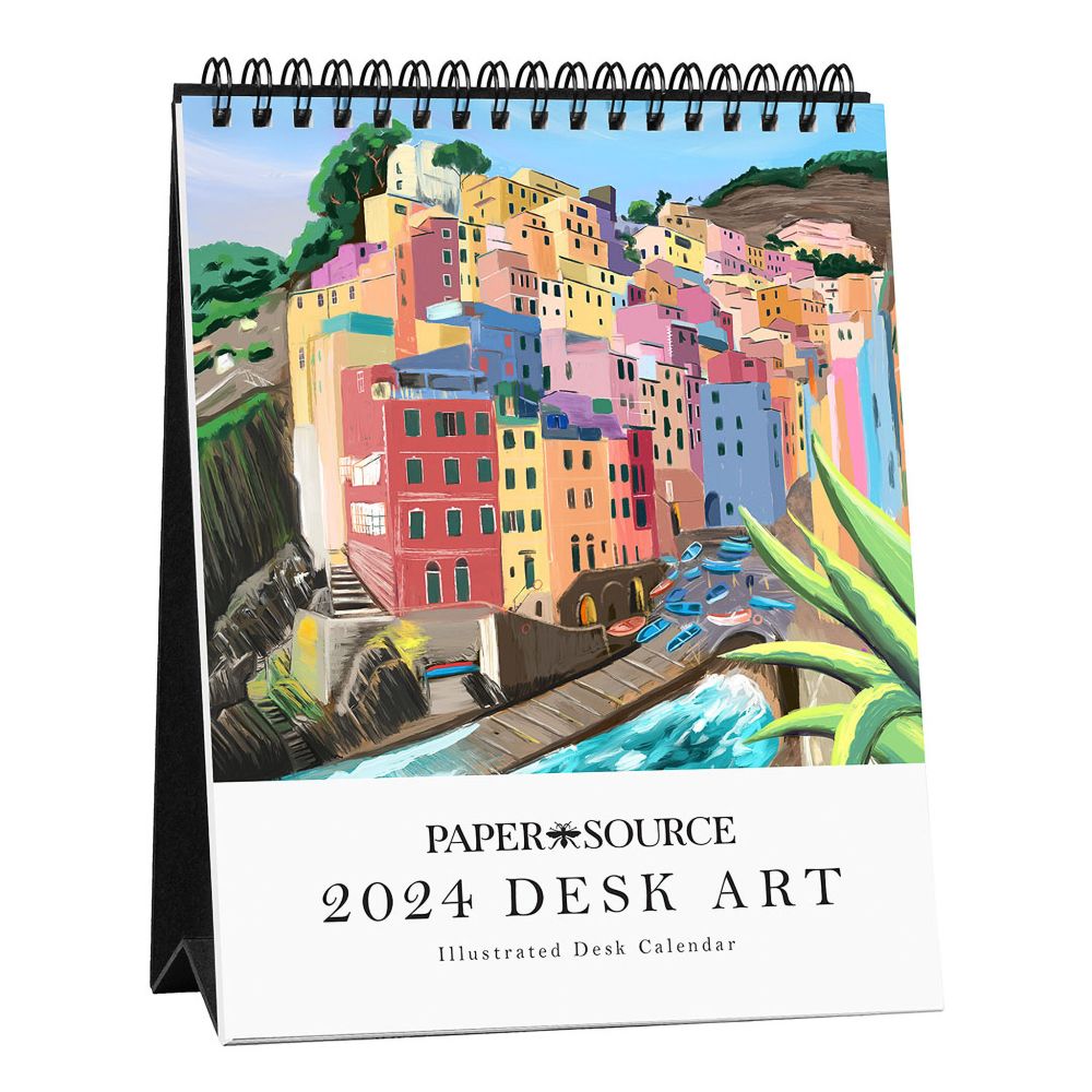 Waste Not Paper, Landscapes Easel 2024 Wall Calendar - Walmart.com