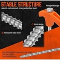 thumbnail image 4 of Hexagonal Luminous Nail Screw In Tent Stakes Ground Anchors Screw In, 4 of 5