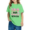 thumbnail image 4 of Fiudx Camiseta para Niños, Suave Mezcla de Poliéster, Cuello Redondo Comodo, Manga Corta, Informal, para Uso Diario, Ideal para Niños y Niñas. Se Recomienda Lavar a Mano., 4 of 7