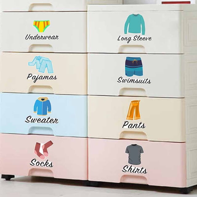 unbranded Etiquetas Adhesivas Para Ropa Y Fácil De Y Quitar Sin Residuos Para El Hogar