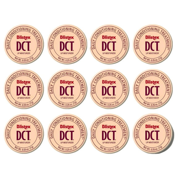 12 Pack Blistex DCT Daily Conditioning Treatment Lip Balm .25 Oz Each