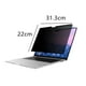 thumbnail image 2 of Protector de pantalla de privacidad, protector de pantalla de luz azul anti extraíble magnético compatible con Macbook, 2 of 5
