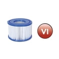 thumbnail image 3 of Coleman SaluSpa 90352E Filter Pump Type VI Replacement Cartridge (6 Pack), 3 of 6