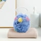 thumbnail image 4 of Toalla de Baño de Espuma de Bola de Baño Azul, 4 of 6