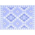 thumbnail image 1 of Ahgly Company Indoor Rectangle Southwestern Blue Country Area Rugs, 3' x 5', 1 of 4