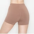 thumbnail image 3 of ALWAYS Women's 1" Waistband Yoga Lounge Shorts Tan 3XL, 3 of 7