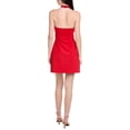 thumbnail image 2 of susana monaco womens  Halter Flare Mini Dress, xs, Red, 2 of 3