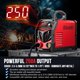 thumbnail image 2 of Soldadora de electrodo Eioehtl 250 A de doble voltaje 110 V/220 V con LED, 2 of 8