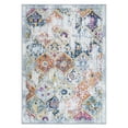 thumbnail image 2 of World Rug Gallery Trellis Bordered Moroccan Area Rug - Multi 5'x7', 2 of 8