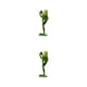 thumbnail image 3 of Naiovety Estatuilla de rana hecha a mano elegante para decoración del hogar con estilo decoración del hogar decoración de jardín, 3 of 4