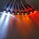 thumbnail image 2 of Kit de 8 luces LED, 2 blancas, 2 rojas y 4 amarillas con panel de control de lámpara CH3 para 1/8 1/10 Axial SCX10 TRX4 D9 Como se muestra en color, Como se muestra en color, 2 of 5