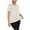 Beige ., variant on Summer Savings Clearance 2025! BOVXNPU Plus Size Womens Summer Tops,Short Sleeve Tops for Women,Women's Solid Color Plus Size V-Neck Casual Shirt Top