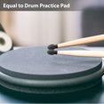 thumbnail image 3 of Instruments Accessory 4 Pcs Silicone Drumstick Head Sleeve Silent Practice Tips Percussion Accessory Mute Musical Instruments Accessory ANGGREK Percussion Accessory, 3 of 8