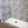 thumbnail image 2 of TruGard Curbed Shower Kit 32in. x 60in. with Center Drain (Classic - Matte Black), 2 of 6