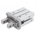 thumbnail image 3 of Practical Pneumatic Cylinder, Finger Cylinder, Durable For Withstand Large Lateral Loads High  Double Acting  Sealing MHZ2‑25D, 3 of 8