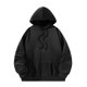 thumbnail image 4 of Sudadera con capucha para mujer, color negro, informal, para pesca, trabajo, compras L Yuyangstore Sudadera con capucha, 4 of 8