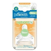 Y-Cut Wide-Neck Options+ Teat, 2 Pack