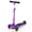 Purple, variant on 2-in-1 Kids Scooter for Ages 3-12, 3 Wheel Lean to Steer Scooter with LED Light-Up Wheels, Adjustable Handlebar, Foldable & Detachable for Boys & Girls,Blue