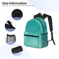 thumbnail image 3 of Fotbe Teal Turquoise1 Mochila Ligera Casual para Laptop para Hombres y Mujeres, Mochila Impermeable de Uso Diario, Mochila para Universidad, 3 of 6