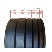 PowerFit High Bounce Bumper Plates 5lb